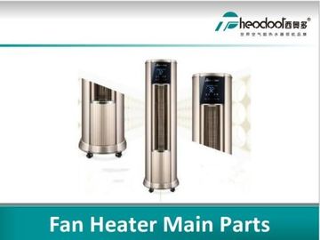 Climatisation verticale de chauffage de contrôle de Heater With Smart Touch Screen de fan de série chaude de Sun