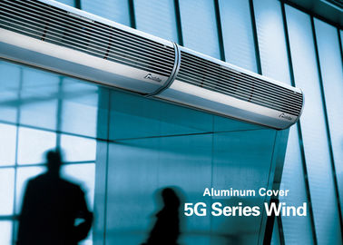 Rideaux d'air commerciaux de porte aérienne argentée en aluminium avec la fan à faible bruit de porte d'air